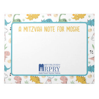Personalised Mitzvah Note