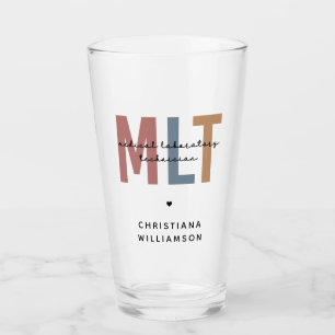 Personalised MLT Medical Laboratory Technician Glass