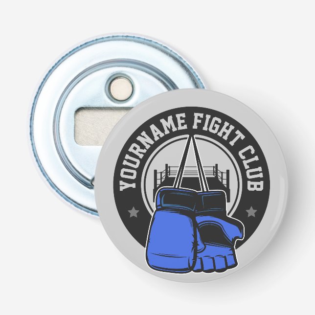 Personalised MMA Mixed Martial Arts Fight Club Bottle Opener (Front)