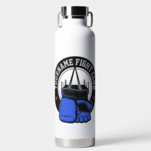 Personalised MMA Mixed Martial Arts Fight Club Water Bottle