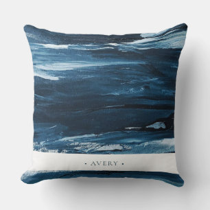 Personalised Modern Abstract Paint design Cushion