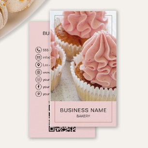 Personalised Modern Bakery Business Card
