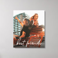 Personalised Modern best friends photo