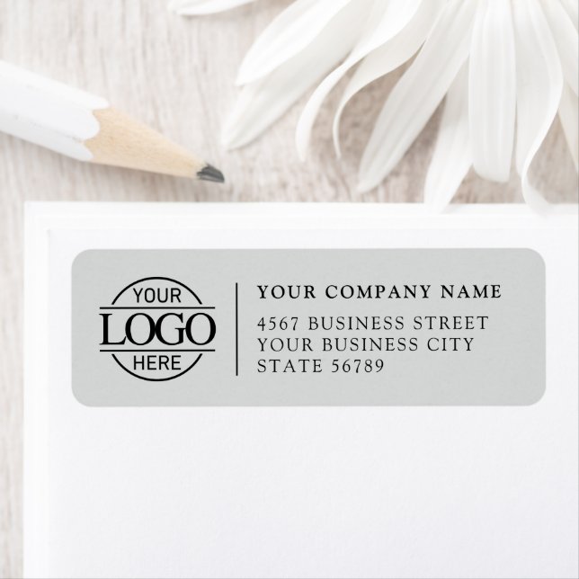 Personalised Modern Business Logo Return Address (Insitu)