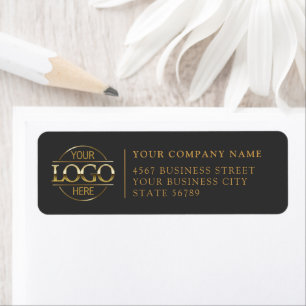 Personalised Modern Business Logo Return Address