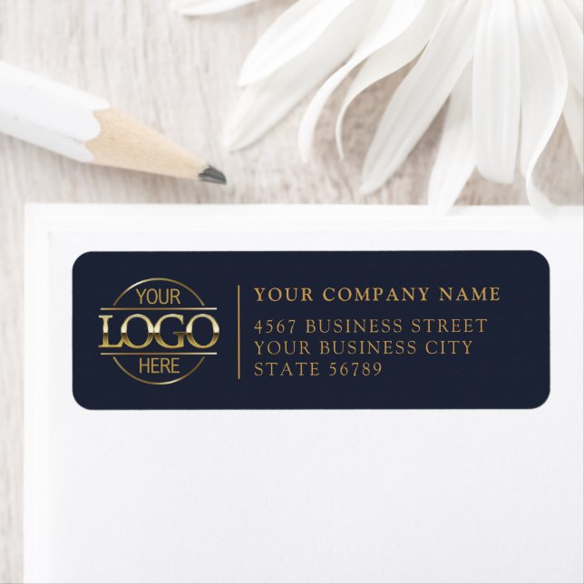 Personalised Modern Business Logo Return Address (Insitu)