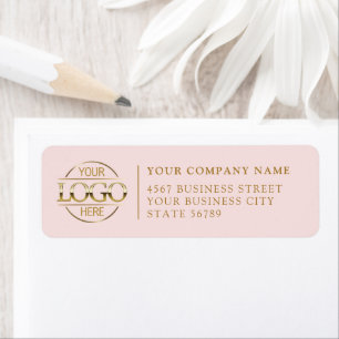 Personalised Modern Business Logo Return Address