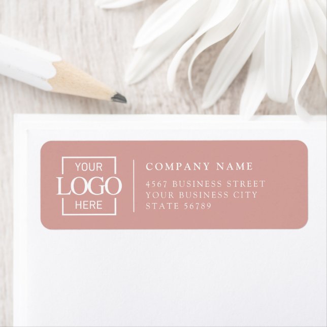 Personalised Modern Business Logo Return Address (Insitu)