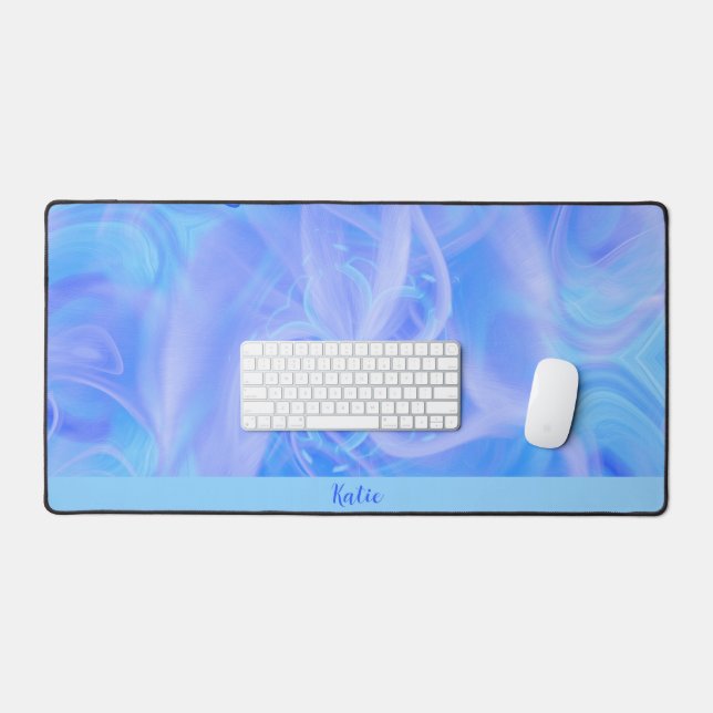 Personalised Modern Colourful Design Desk Mat (Keyboard & Mouse)