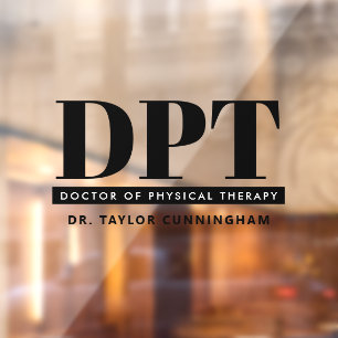 Personalised Modern DPT Doctor of Physical Therapy