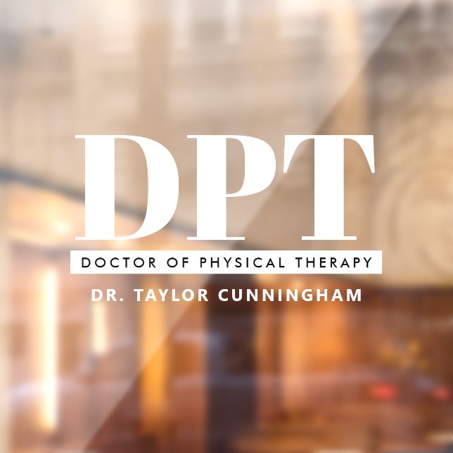 Personalised Modern DPT Doctor of Physical Therapy (Sheet 2)