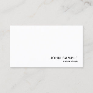 Personalised Modern Elegant Professional Simple Business Card