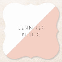 Personalised Modern Elegant Simple Template Trendy