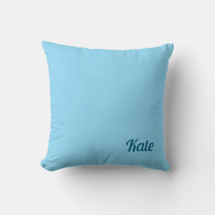 Personalised Modern Elegant Typography Name Cushion