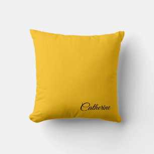 Personalised Modern Elegant Typography Name Cushion