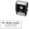 Personalised Modern Family Name Return Address