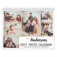 Personalised Modern Family Photo Collage