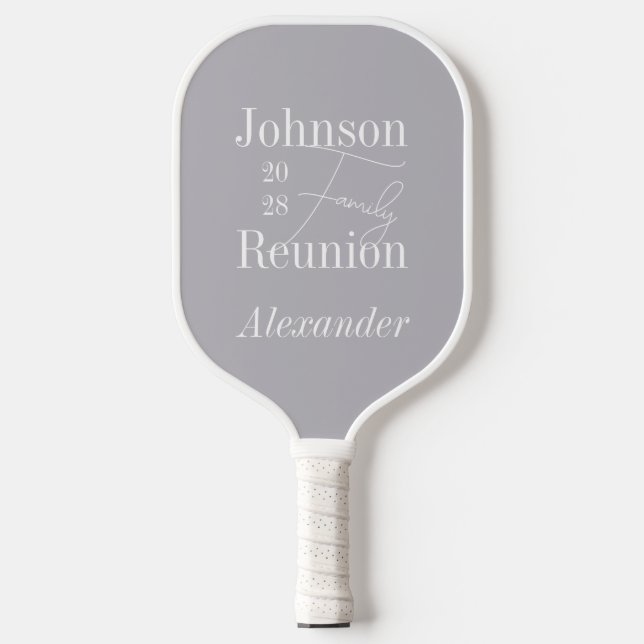 Personalised Modern Family Reunion Pickleball Paddle (Front)
