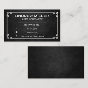 Personalised  Modern Founder Business Card Ideas