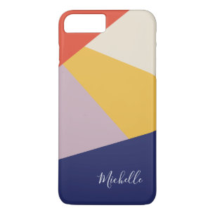 Personalised Modern Geometric Triangles Case-Mate iPhone Case