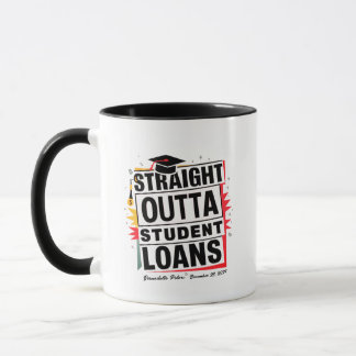 Personalised Modern Graduation Mug - Graduate Gift