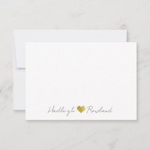 Personalised Modern Handwritten Script Name  Card