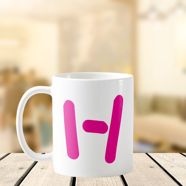 Personalised Modern Initial Coffee Mug (Creator Uploaded)