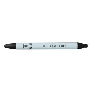 Personalised Modern Medical School Graduation Black Ink Pen