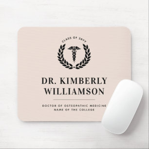 Personalised Modern Medical School Graduation Mouse Pad