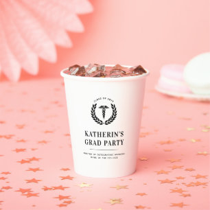 Personalised Modern Medical School Graduation Paper Cups