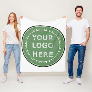 personalised Modern, Minimalist, & Elegant  Fleece Blanket