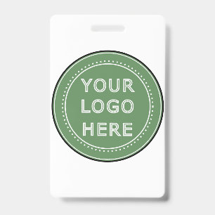personalised Modern, Minimalist, & Elegant ID Badge