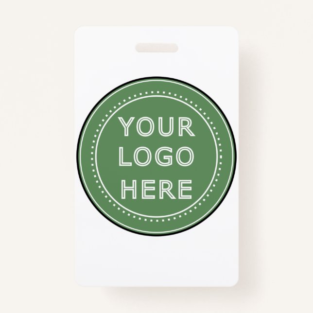 personalised Modern, Minimalist, & Elegant  ID Badge (Front)