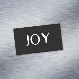 personalised Modern, Minimalist, & Elegant Magnetic Business Card