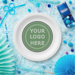 personalised Modern, Minimalist, & Elegant Paper Plate