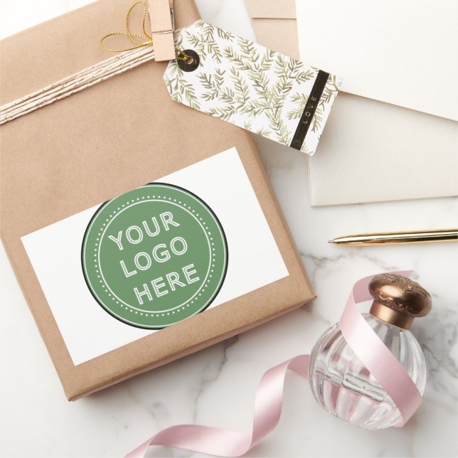 personalised Modern, Minimalist, & Elegant  Rectangular Sticker (Gifting)