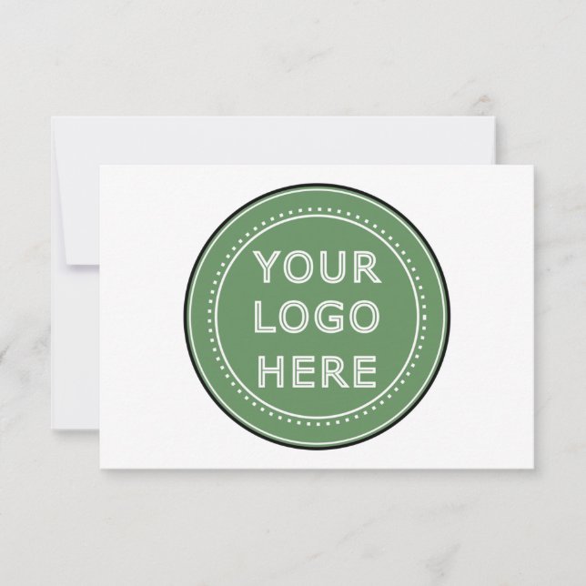 personalised Modern, Minimalist, & Elegant  RSVP Card (Front)