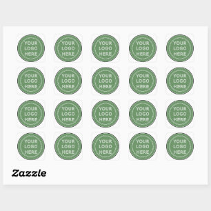 personalised Modern, Minimalist, & Elegant Square Sticker