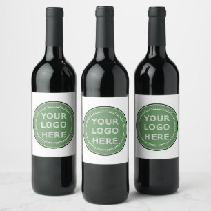 personalised Modern, Minimalist, & Elegant Wine Label