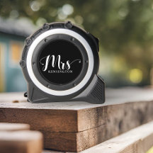 Personalised Modern Mrs Newlywed Typography