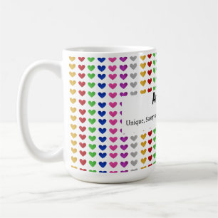 Personalised modern  Name Meaning Definition  Coffee Mug