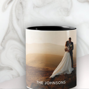 Personalised Modern Photo Mug Gift
