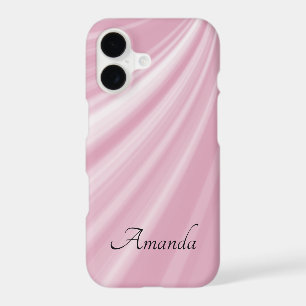 Personalised Modern Stylish Paste Pale Rose Pink