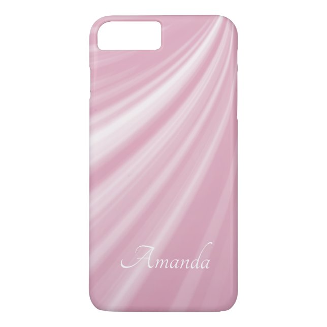 Personalised Modern Stylish Paste Pale Rose Pink Case-Mate iPhone Case (Back)