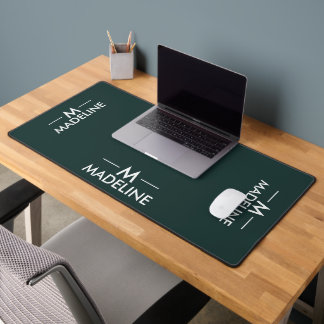 Personalised Modern Stylish Trendy Desk Mat