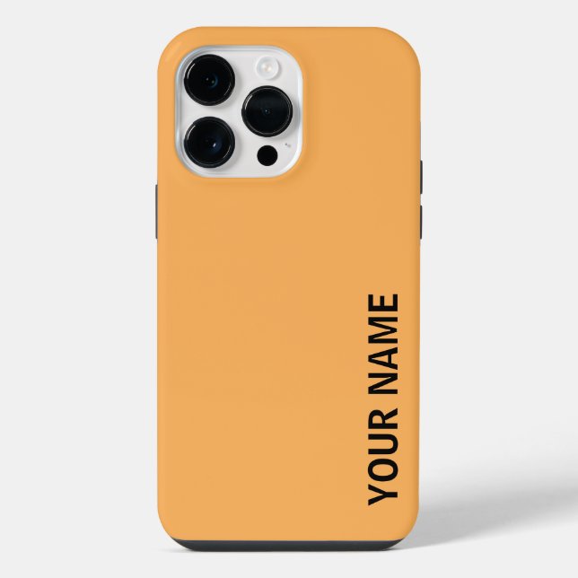 Personalised Modern Stylish Trendy iPhone Case (Back)