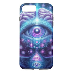 Personalised Modern Third eye Case-Mate iPhone Case