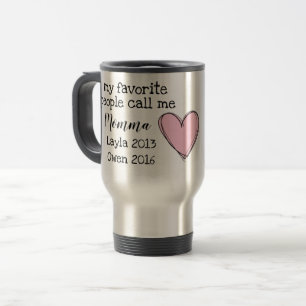 personalised momma mug with names