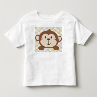 Personalised Monkey Toddler T-Shirt, White T-Shirt