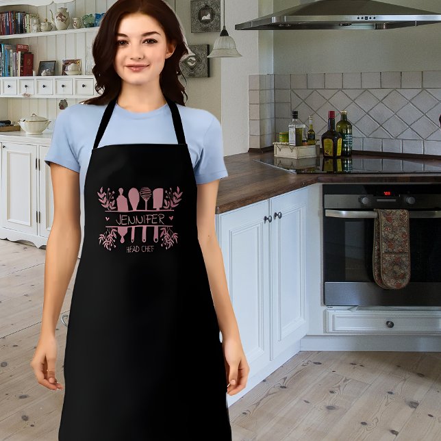 Personalised Monogram All-Over Print Apron (Creator Uploaded)